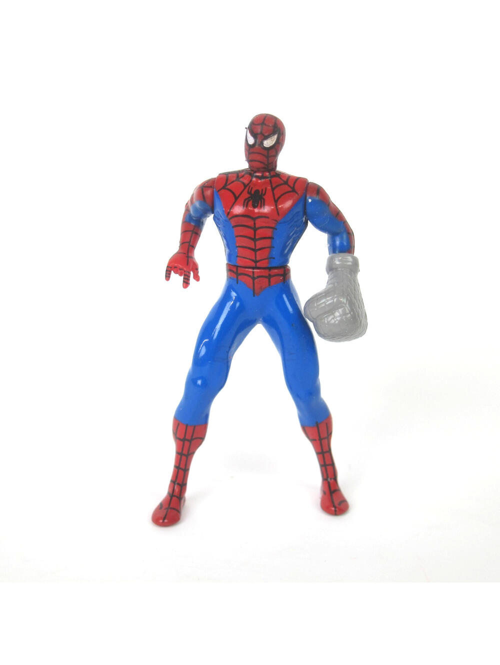 Vintage 1994 ToyBiz Spider-Man Die-cast Web Glove Figure Marvel Web of Steel